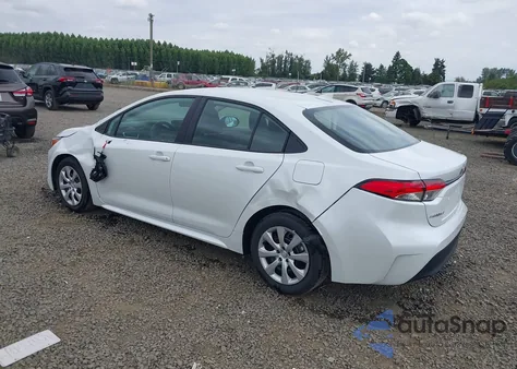2025 Toyota Corolla Le from USA, damaged, VIN 5YFB4MDE8SP247429